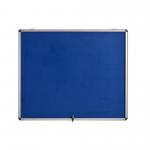 Bi-Office Enclore Fire Retardant Blue Lockable Door Top Hinged 6xA4 ST340101150 BQ12050