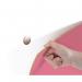 Bi-Office Loop Magnetic Lacquered Steel Surface Frameless board 1800x1000mm Fuchsia WRL01920101 BQ12051