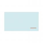 Bi-Office Loop Magnetic Lacquered Steel Surface Frameless board 1800x1000mm Sky WRL01940101 BQ12053