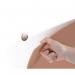 Bi-Office Loop Magnetic Lacquered Steel Surface Frameless board 1800x1000mm Chestnut WRL01960101 BQ12055