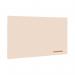 Bi-Office Loop Magnetic Lacquered Steel Surface Frameless board 2400x1000mm Desert WRL02870101 BQ12056