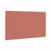 Bi-Office Loop Magnetic Lacquered Steel Surface Frameless board 2400x1000mm Terracotta WRL02880101 BQ12057