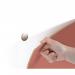 Bi-Office Loop Magnetic Lacquered Steel Surface Frameless board 2400x1000mm Terracotta WRL02880101 BQ12057