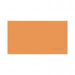 Bi-Office Loop Magnetic Lacquered Steel Surface Frameless board 2400x1000mm Tangerine WRL02890101 BQ12058