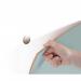 Bi-Office Loop Magnetic Lacquered Steel Surface Frameless board 2400x1000mm Olive Tree WRL02930101 BQ12065