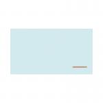 Bi-Office Loop Magnetic Lacquered Steel Surface Frameless board 2400x1000mm Sky WRL02940101 BQ12066