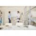 Earth Maya Magnetic Whiteboard 90x60cm Lacquered Steel Surf Aluminium Frame MA0307790 BQ13001