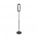 Bi-Office Black Vertical Floor Sign Magnetic Drywipe Surface SIG07060101 BQ17070