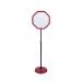 Bi-Office Red Octagonal Floor Sign Magnetic Drywipe Surface SIG08071010 BQ17910