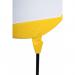 Yellow Arrow Floor Sign Magn Drywipe