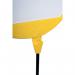 Bi-Office Yellow Arrow Floor Sign Magnetic Drywipe Surface SIG01010909 BQ17911