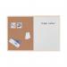 Bi-Office Cork and Drywipe Combination Board 600x400mm MX03001010 BQ23010