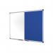 Bi-Office Maya Combination Board Blue FeltDrywipe Surface 60x40cm XA0117170 BQ26117