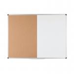 Bi-Office Maya Combination Board CorkDrywipe Surface 180x120cm XA2712170 BQ26121