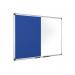 Bi-Office Maya Combination Board Blue FeltDrywipe Surface 90x60cm XA0317170 BQ26713