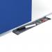 Bi-Office Maya Combination Board Blue FeltDrywipe Surface 120x90cm XA0517170 BQ26751