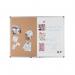Bi-Office Maya Combination Board CorkMagnetic Surface 80x60cm XA1303170 BQ26978