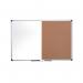 Bi-Office Maya Combination Board CorkDrywipe Surface 80x60cm XA1302170 BQ26979