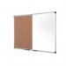 Bi-Office Maya Combination Board CorkDrywipe Surface 80x60cm XA1302170 BQ26979