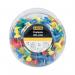 Bi-Office Push Pins Assorted Colours (Pack of 200) PI0324 BQ28420