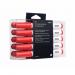 Drywipe Markers Red Pk10