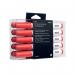 Bi-Office Drywipe Markers Red (Pack of 10) PE1007 BQ29071