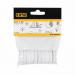 Bi-Office Round Magnets 30mm White Pack of 10 IM131609 BQ30136