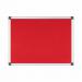 A9 Felt Noticeboard 60x45 Red