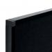 Bi-Office New Generation A9 Felt Board Black Surface Black Frame 90x60cm FA03098315 BQ35085