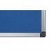 Bi-Office New Generation A9 Felt Noticeboard 150x120cm Blue FA1243170 BQ35127