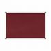 A9 Felt Noticeboard 240x120 Burgundy