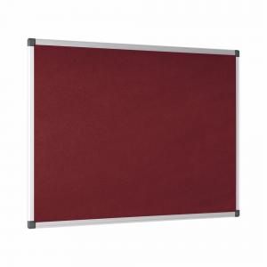 Bi-Office New Generation A9 Felt Noticeboard 240x120cm Burgundy