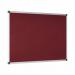 A9 Felt Noticeboard 240x120 Burgundy