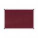 Bi-Office New Generation A9 Felt Noticeboard 240x120cm Burgundy FA2133170 BQ35133