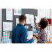 Bi-Office New Generation A9 Felt Noticeboard 240x120cm Grey FA2142170 BQ35142