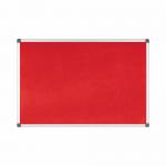 Bi-Office New Generation A9 Felt Noticeboard 240x120cm Red FA2146170 BQ35146