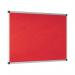 Bi-Office New Generation A9 Felt Noticeboard 240x120cm Red FA2146170 BQ35146