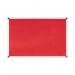 Bi-Office New Generation A9 Felt Noticeboard 240x120cm Red FA2146170 BQ35146