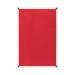 Bi-Office New Generation A9 Felt Noticeboard 240x120cm Red FA2146170 BQ35146