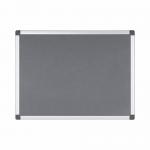 Bi-Office New Generation A9 Felt Noticeboard 60x45cm Grey FA0242170 BQ35242