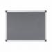 A9 Felt Noticeboard 60x45 Grey