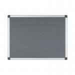 Bi-Office New Generation A9 Felt Noticeboard 60x45cm Grey FA0242170 BQ35242