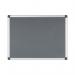 Bi-Office New Generation A9 Felt Noticeboard 60x45cm Grey FA0242170 BQ35242