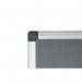 Bi-Office New Generation A9 Felt Noticeboard 60x45cm Grey FA0242170 BQ35242