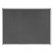 Earth Maya Felt Noticeboard 120x90cm Grey Aluminium Frame FA0542790 BQ35272