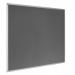 Earth Maya Felt Noticeboard 120x90cm Grey Aluminium Frame FA0542790 BQ35272