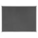 Earth Maya Felt Noticeboard 120x90cm Grey Aluminium Frame FA0542790 BQ35272