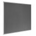 Earth Maya Felt Noticeboard 120x90cm Grey Aluminium Frame FA0542790 BQ35272