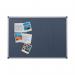 Bi-Office New Generation A9 Felt Noticeboard 120x120cm Blue FA3843170 BQ35378