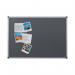 Bi-Office Maya Felt Noticeboard 1800x1200mm Grey FA2742170 BQ35421